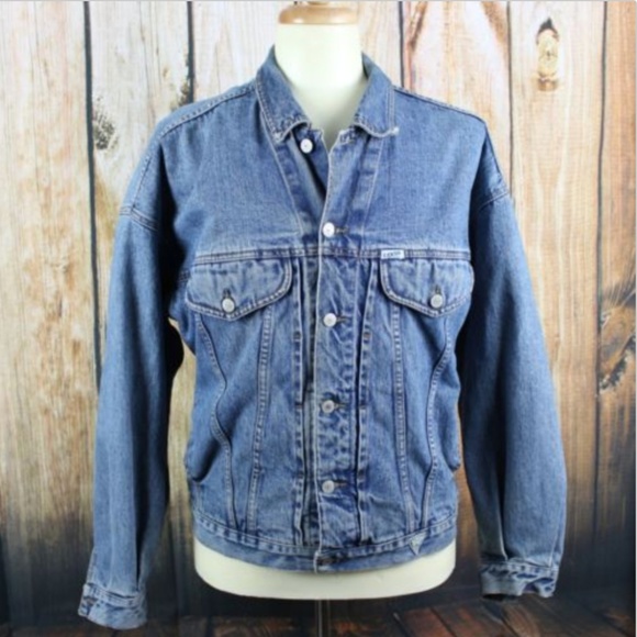 Guess by Marciano Other - Guess Denim Jean Jacket Georges Marciano Large VTG